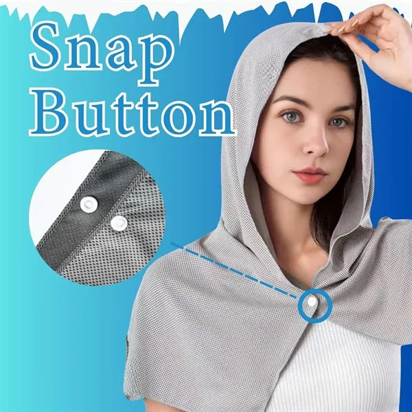 Summer Cooling Hoodie Towel