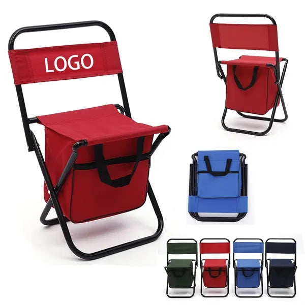 600D Oxford Foldable Chair With Storage Bag