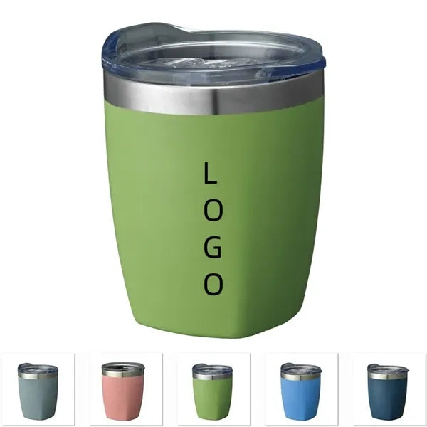 Double Walled Vacuum Insulated Thermal Cup With Lid