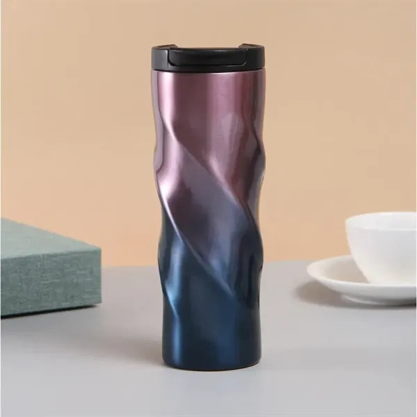 Double Walled Vacuum Insulated Thermal Cup With Lid