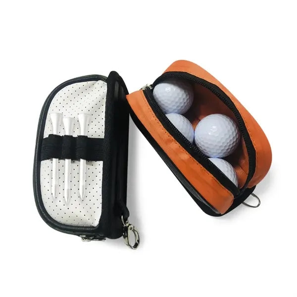 Golf Storage Zipper Handbag Portable Waist Case With Hook