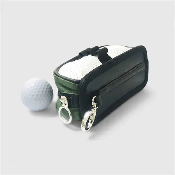 Golf Storage Zipper Handbag Portable Waist Case With Hook