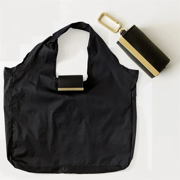 Portable Shopping Feychain Tote W/ Carabiner