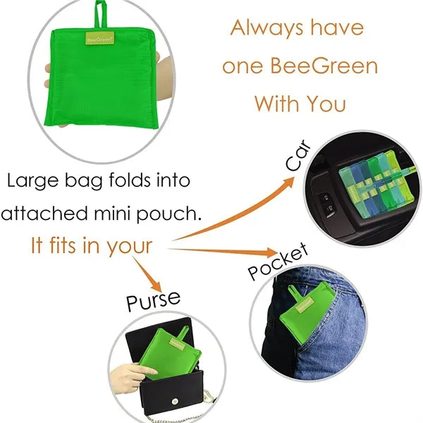 Foldable Shopping Tote