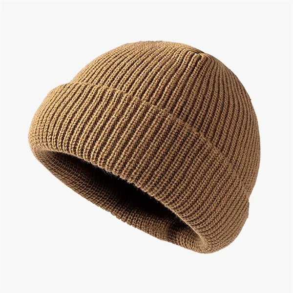 Short Style Winter Snow Warm Hat Lightweight Fishing Cap