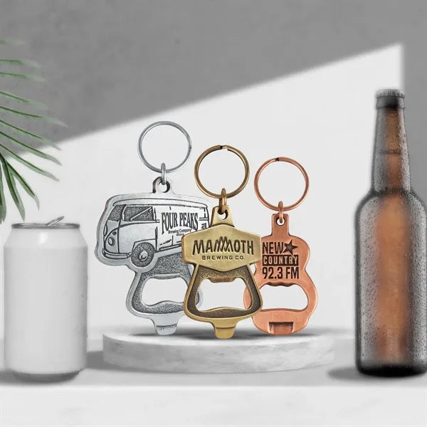 2 in 1 Can and Bottle Key Chain Opener (classic)