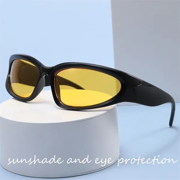 Fashion Narrow Square Frame Sunglasses