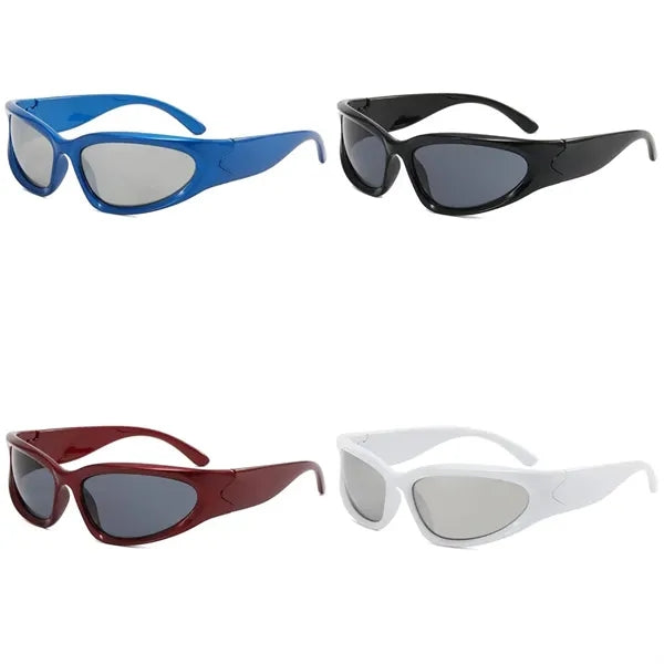 Fashion Narrow Square Frame Sunglasses