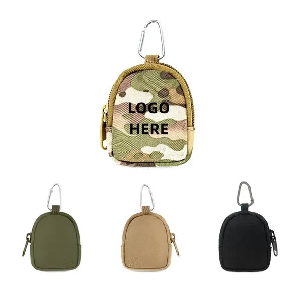 Camo Coin Key Pouch