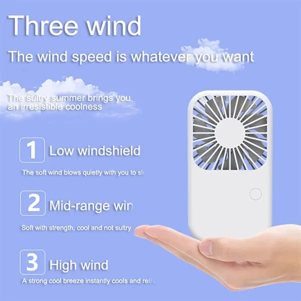 USB Powered Portable Handheld Fan