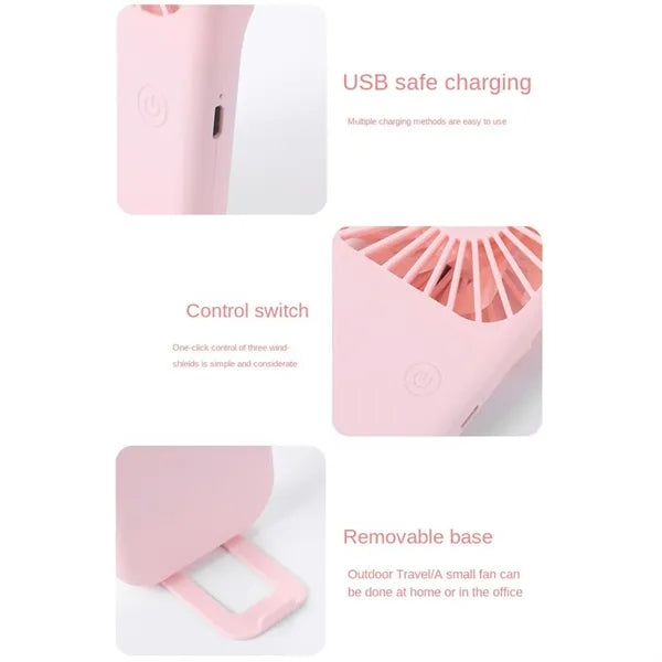USB Powered Portable Handheld Fan