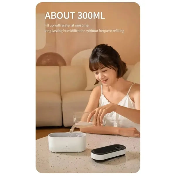 Electric Aromatherapy Humidifier Flame Oil Diffuser