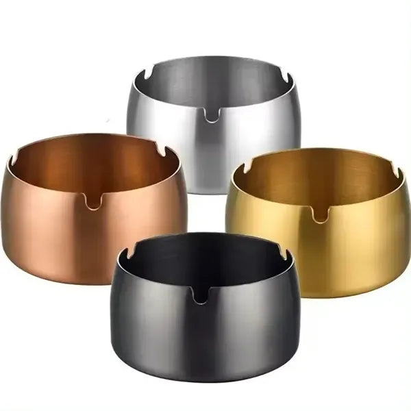 Office Cigarette Stainless Steel Metal Cigar Ashtray