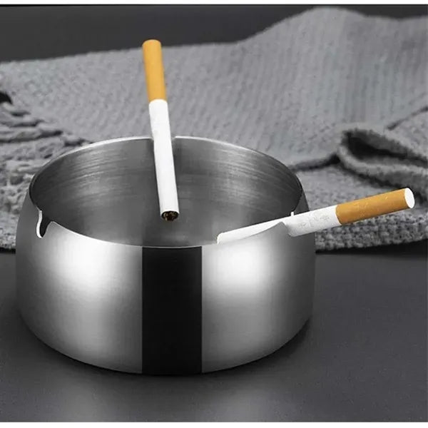 Office Cigarette Stainless Steel Metal Cigar Ashtray