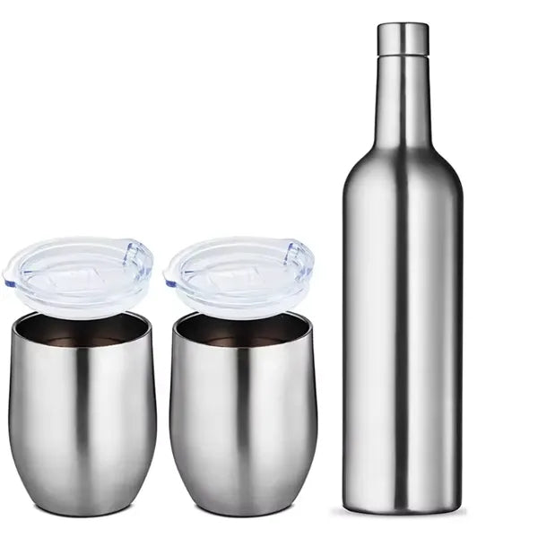 Vacuum Insulated Wine Bottle