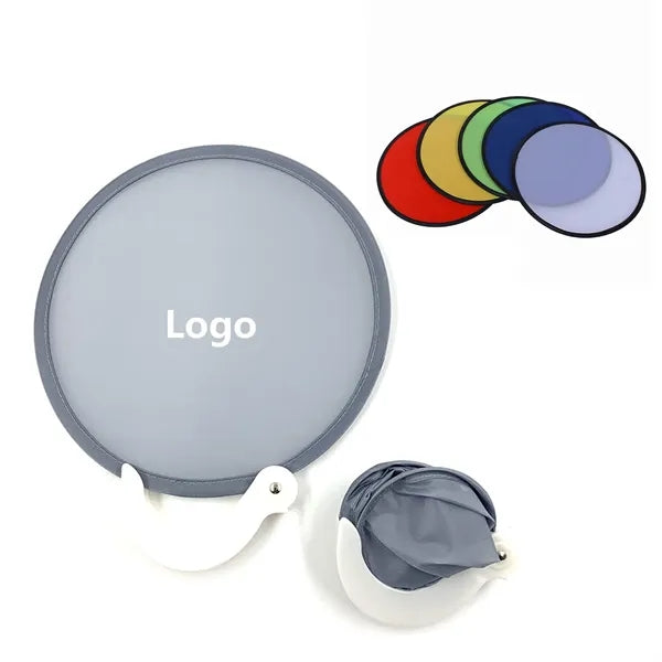 Foldable Nylon Fan With Case