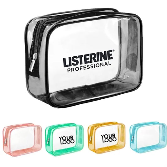 Waterproof Transparent Clear PVC Toiletry Makeup Bag