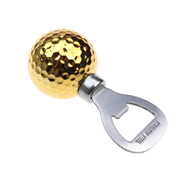 Creative Golf Ball Shaped Stainless Steel Bottle Opener