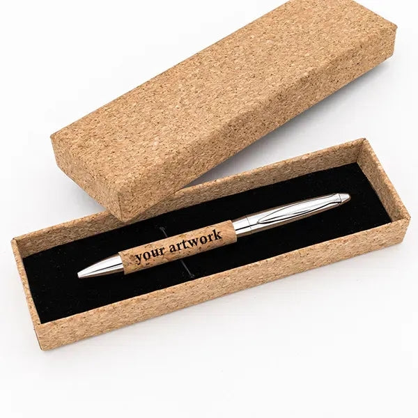 Cork Ballpoint Pen in gift Box