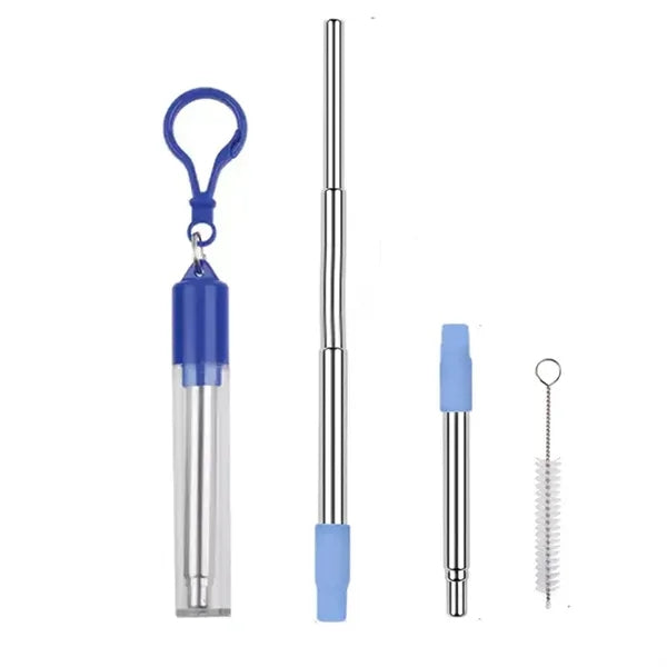 Telescopic Drinking Straw Kit