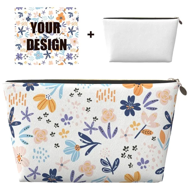 Makeup Pouch Cosmetic Bag Toiletry Full Bleed Large Capacity