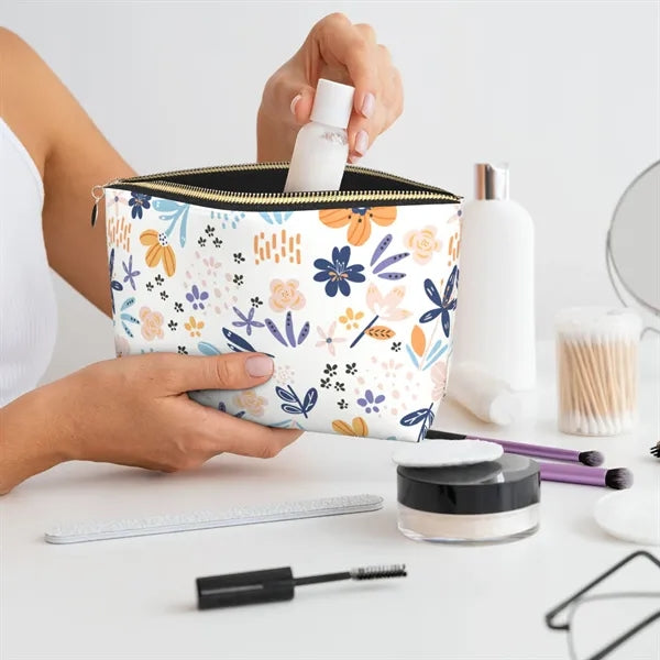 Makeup Pouch Cosmetic Bag Toiletry Full Bleed Large Capacity