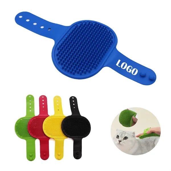Pet Silicone Bath Brush