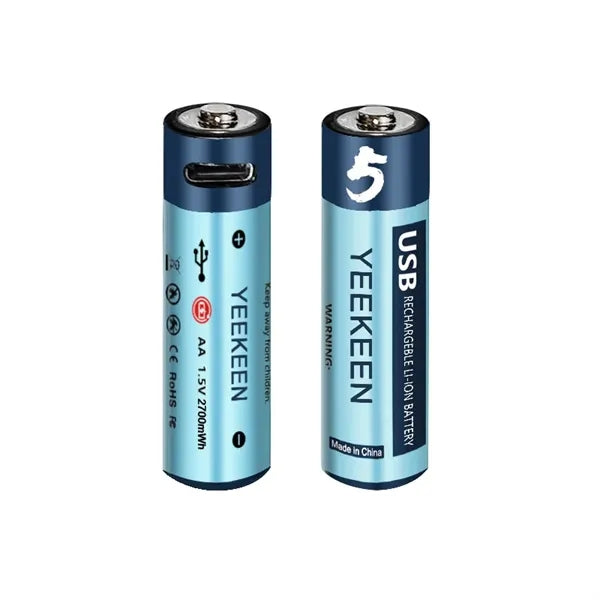 2700mAh Rechargeable AA Batteries