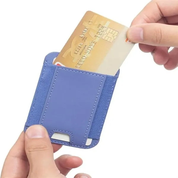 Strong Magnetic Wallet Leather Card Holder