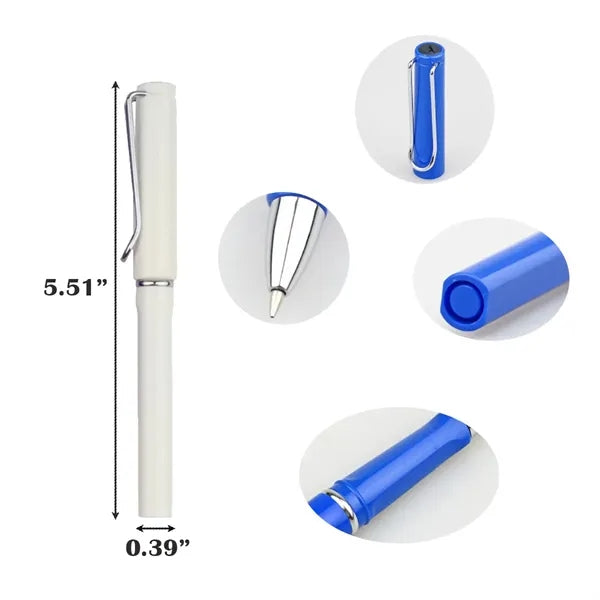 Imitation Metal Clip Color Gel Pen