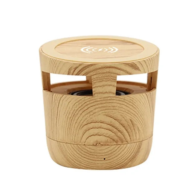 2 in 1 Wheat Straw Style Bluetooth Speaker&Power Bank