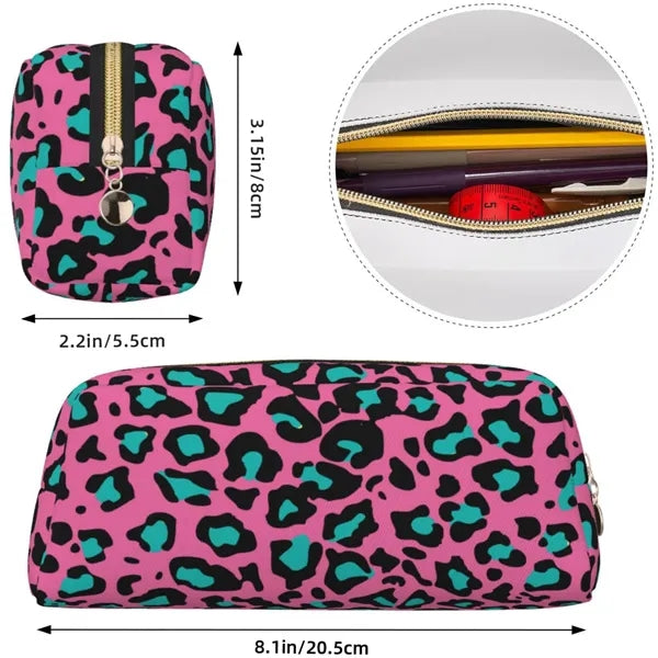 Full bleed Make Up Bag Zipper Storage Pouch Pencil Case
