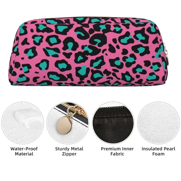 Full bleed Make Up Bag Zipper Storage Pouch Pencil Case