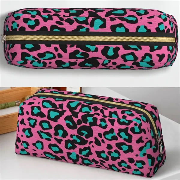 Full bleed Make Up Bag Zipper Storage Pouch Pencil Case