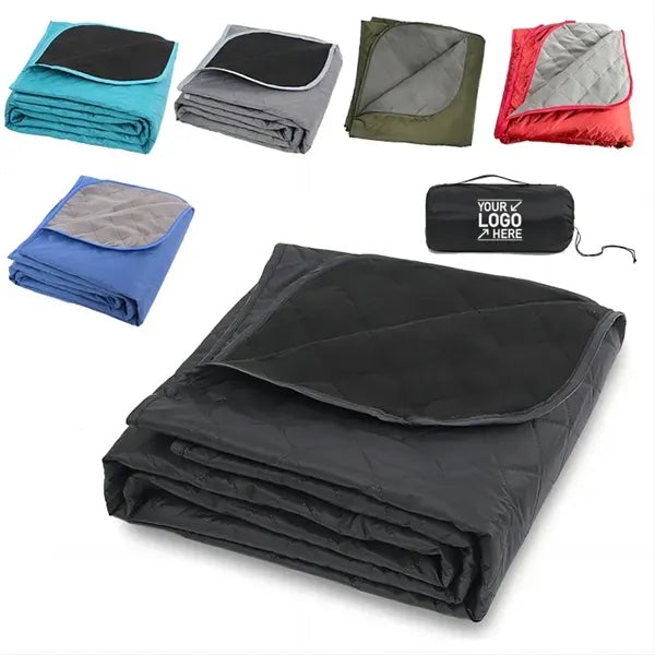 Large Waterproof Outdoor Blanket with Storage Bag