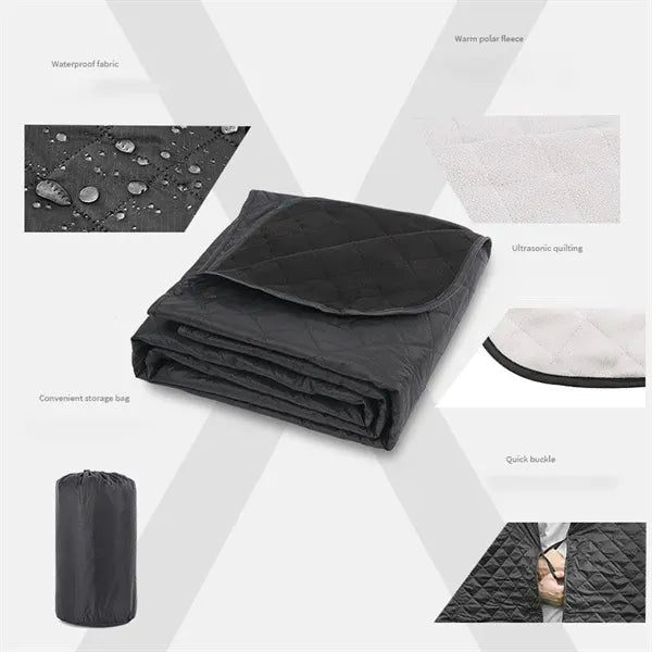 Large Waterproof Outdoor Blanket with Storage Bag