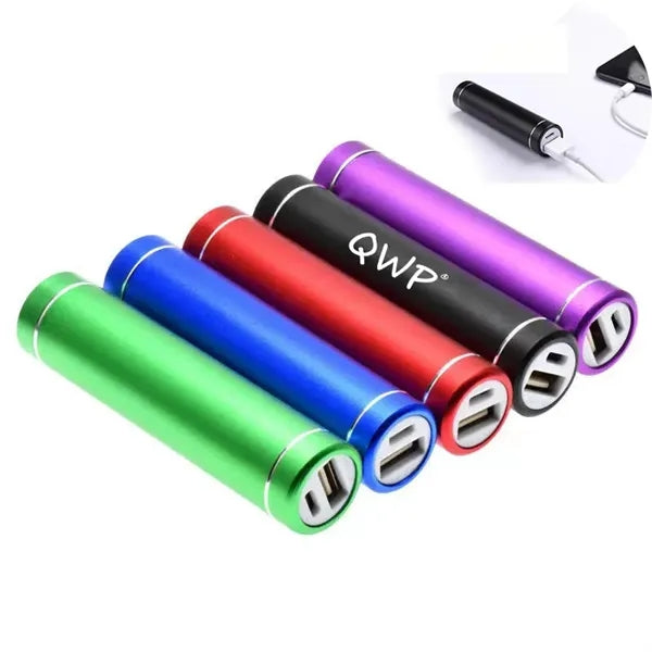 Cylinder Shape Power Bank 2600 mAh