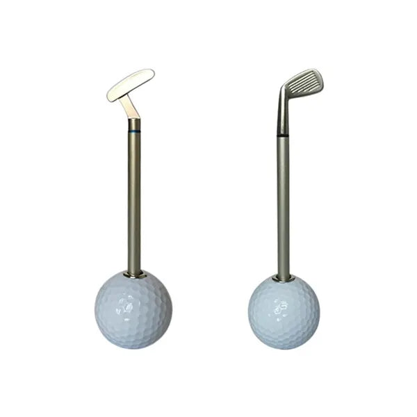 Creative Golf Ball Club Shaped Refillable Ballpoint Pen