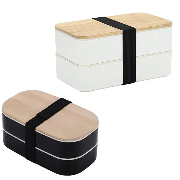 2-Tier Lightweight Bento Box Leak Proof Lunch Container