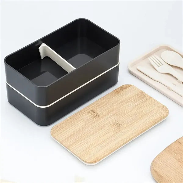 2-Tier Lightweight Bento Box Leak Proof Lunch Container