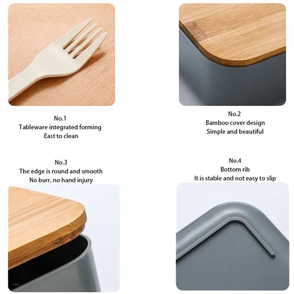 Leak-Proof Lightweight Thermal Bento Box Lunch Container