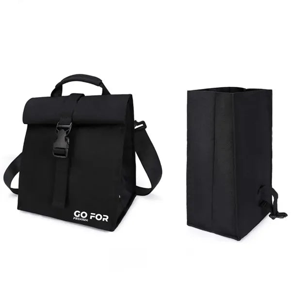 Foldable Freezable Lunch Bag Buckle Handle
