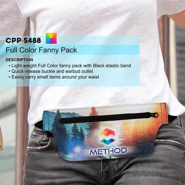 Full Color Fanny Pack
