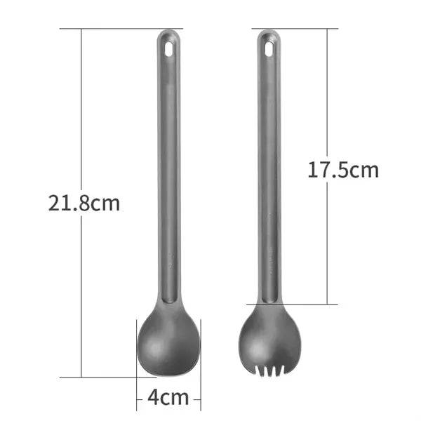 Titanium Long Handle Spoon