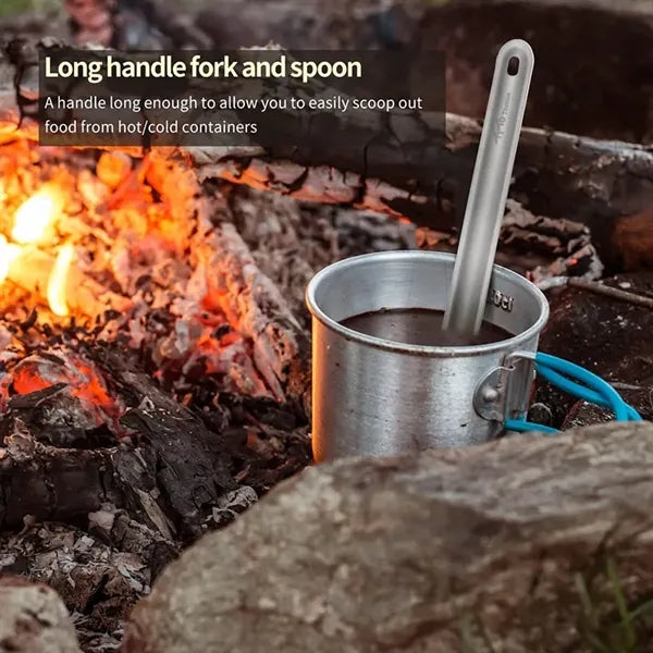 Titanium Long Handle Spoon