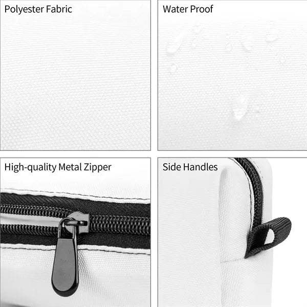 Full bleed Storage Bag Zipper Cosmetic Pouch Pencil Case