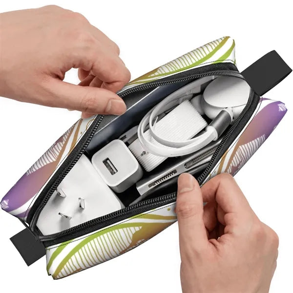 Full bleed Storage Bag Zipper Cosmetic Pouch Pencil Case