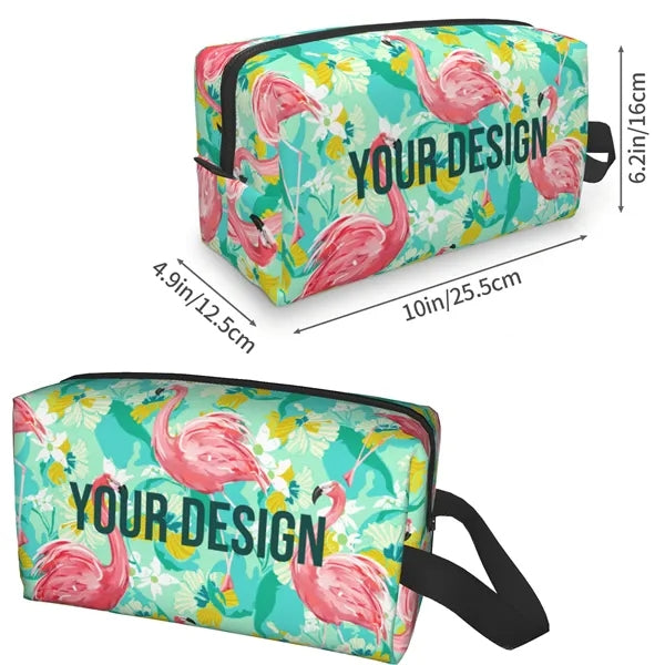 Large Storage Bag Cosmetic Pouch Full bleed Pencil Case