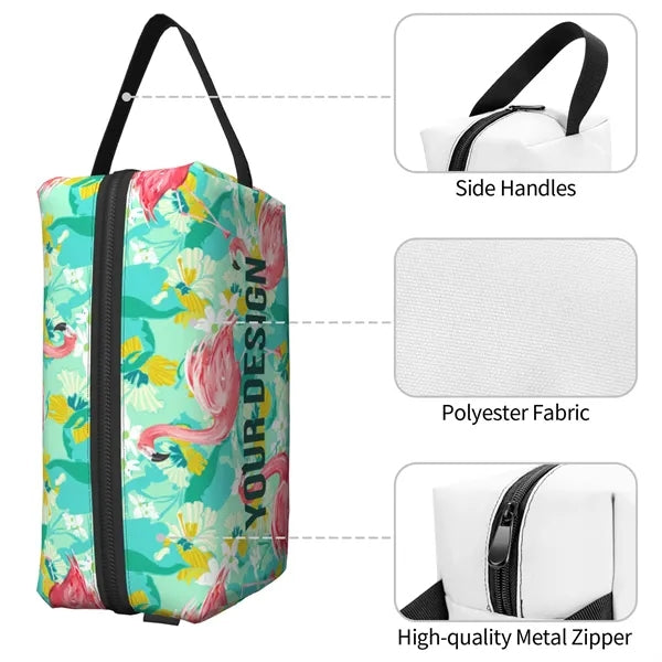 Large Storage Bag Cosmetic Pouch Full bleed Pencil Case