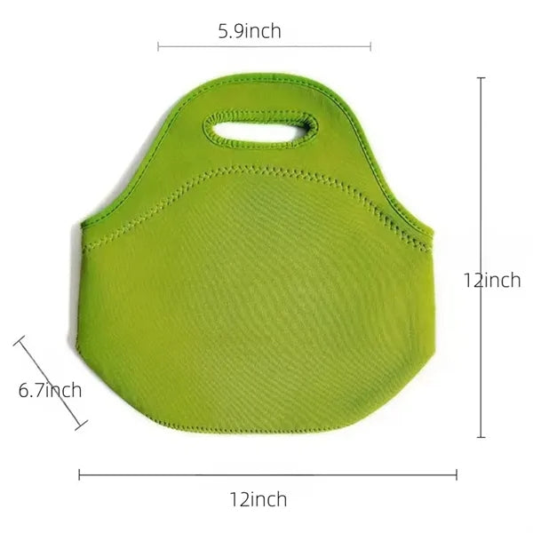 Neoprene Portable Tote Lunch Bag